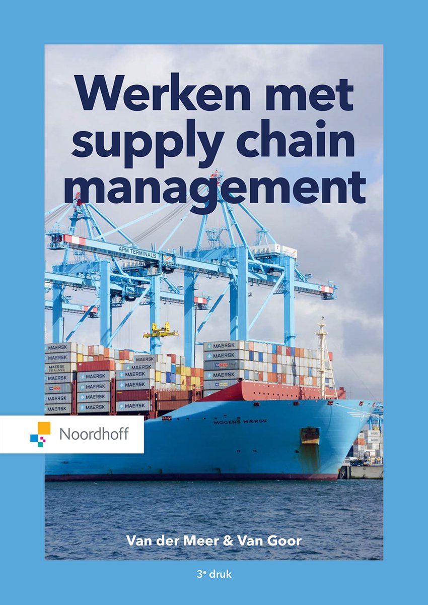 Omslag van Werken met supply chain management