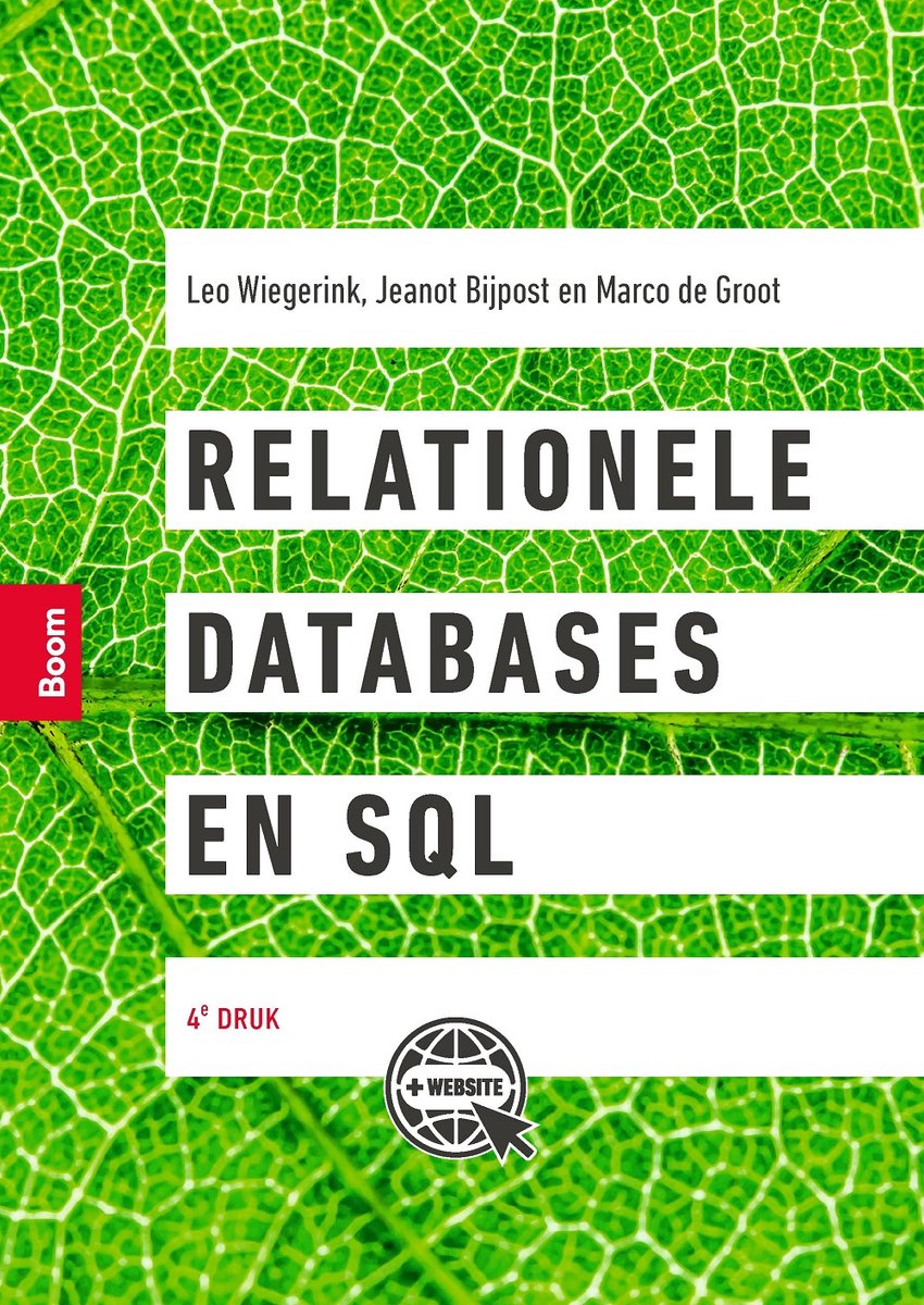 Omslag van Relationele databases en SQL