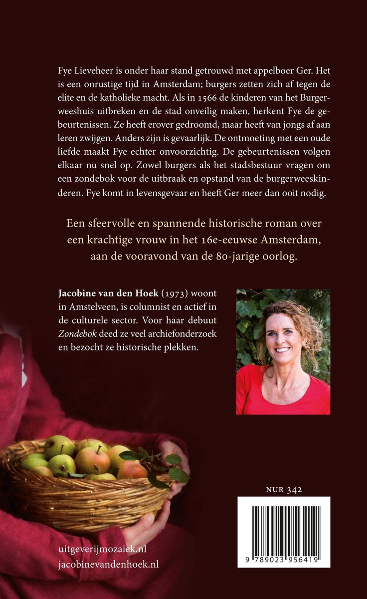 Zondebok - back cover