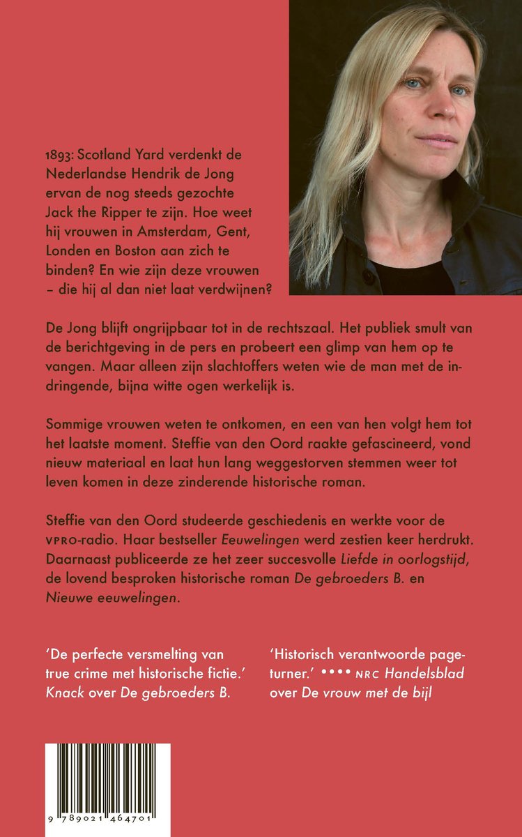 De vrouwen van Hendrik de Jong - back cover