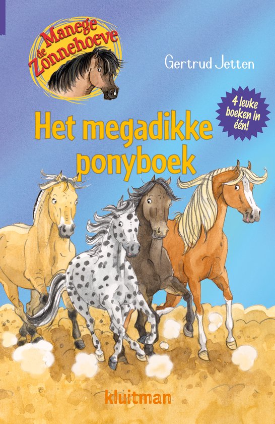 Manege de Zonnehoeve - Het megadikke ponyboek - cover