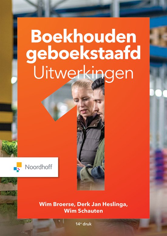 Boekhouden geboekstaafd 1 uitwerkingen - cover