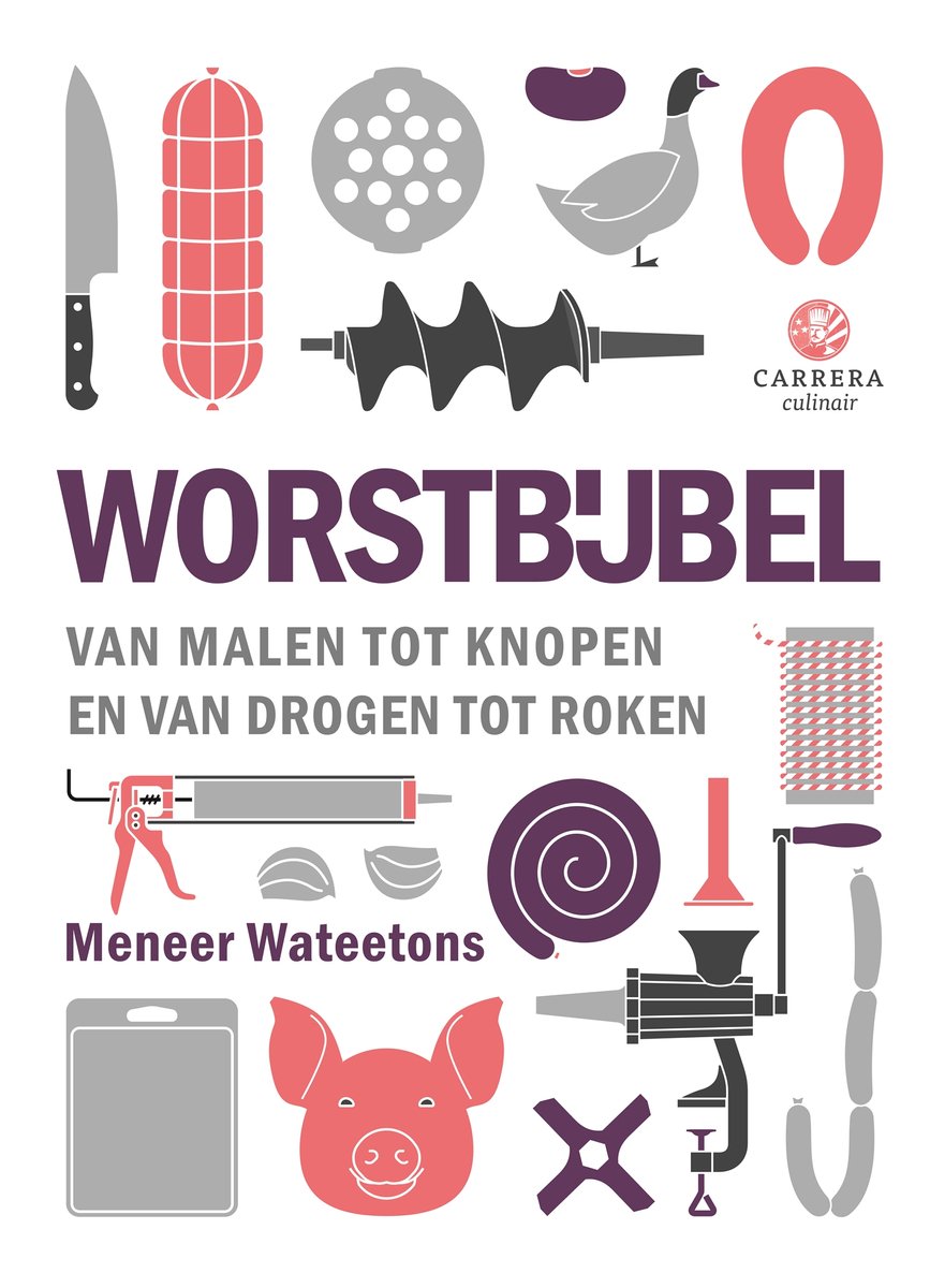 Omslag van Kookbijbels - Worstbijbel