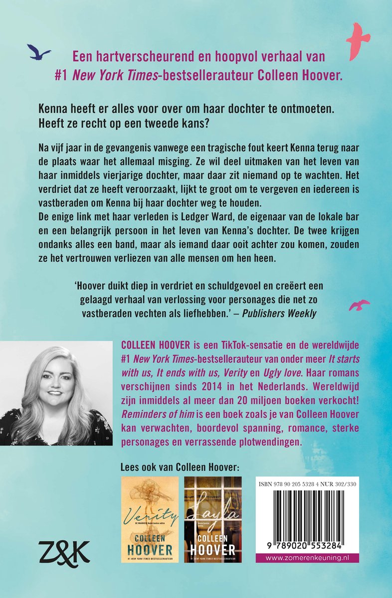Reminders of him - back cover