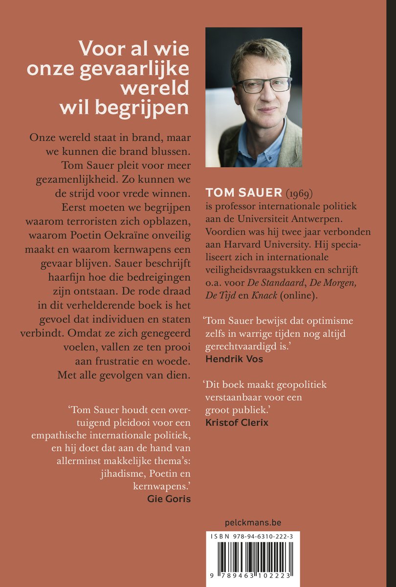 De strijd voor vrede - back cover