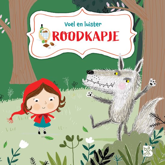 Voelgeluidenboek 1 - Roodkapje - cover