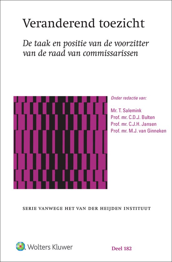 Veranderend toezicht - cover