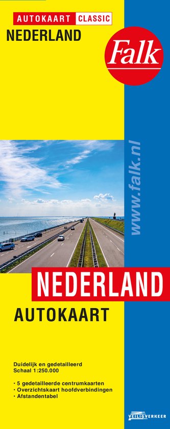 Foto: Falkplan autokaart autokaart nederland classic