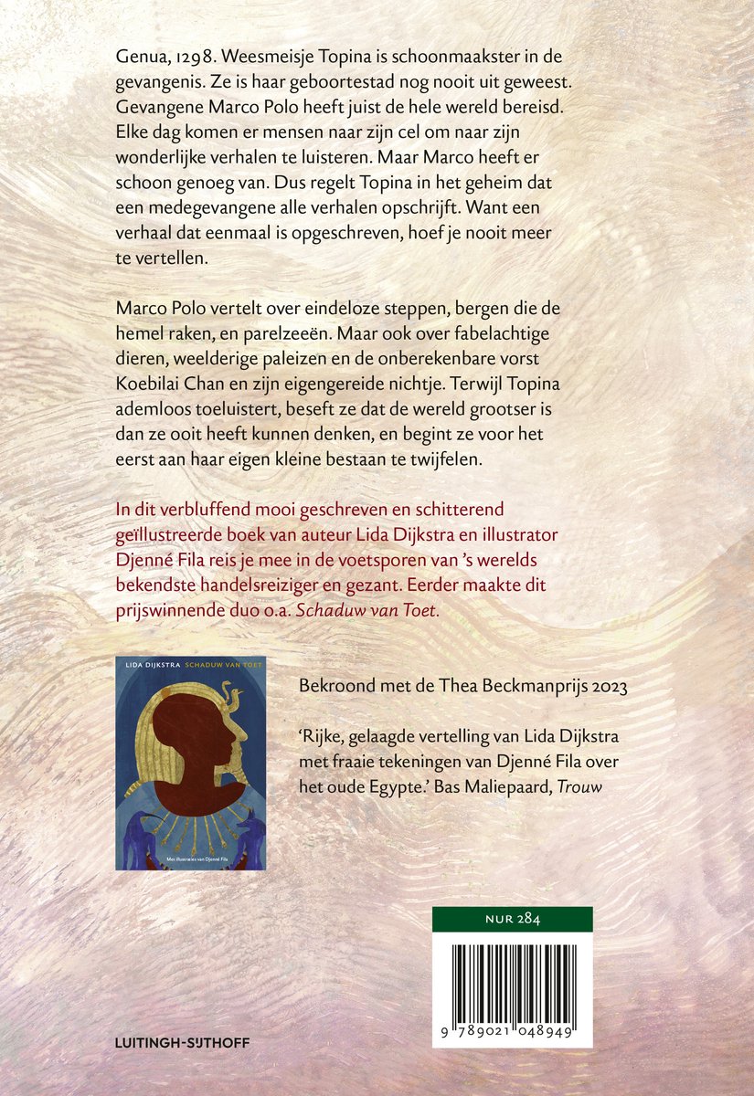 De wonderverteller - back cover