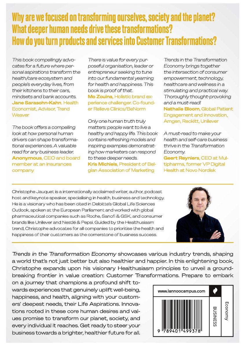 Trends in the Transformation Economy - back cover