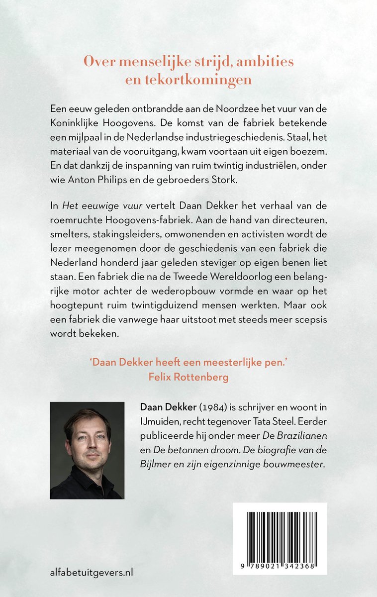 Het eeuwige vuur - back cover