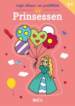 Kleur- en prikblokken - Prinsessen