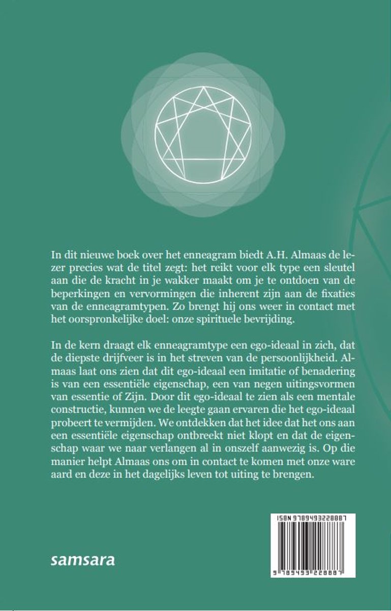 De negen sleutels tot het enneagram - back cover