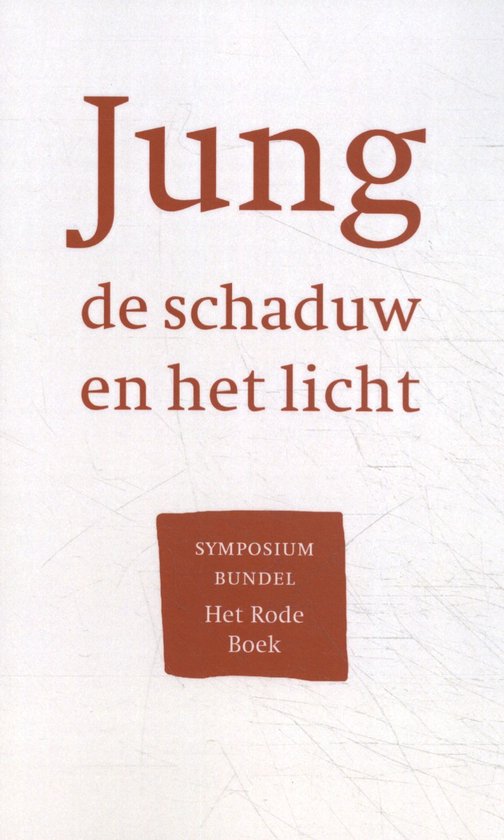 Boekomslag met de titel 'Jung, de schaduw en het licht' in grote rode letters.