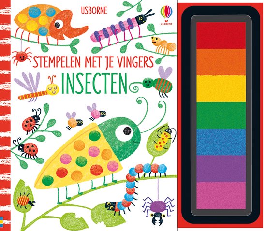 Stempelen met je vingers 1 - Stempelen met je vingers Insect ... - cover