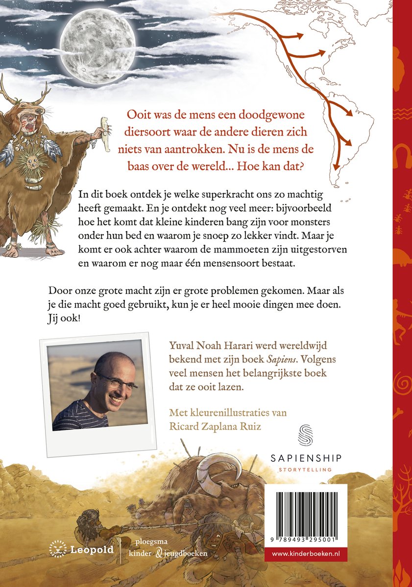 Het mysterie van de mens 1 - Hoe wij het machtigste dier op aarde werden - back cover