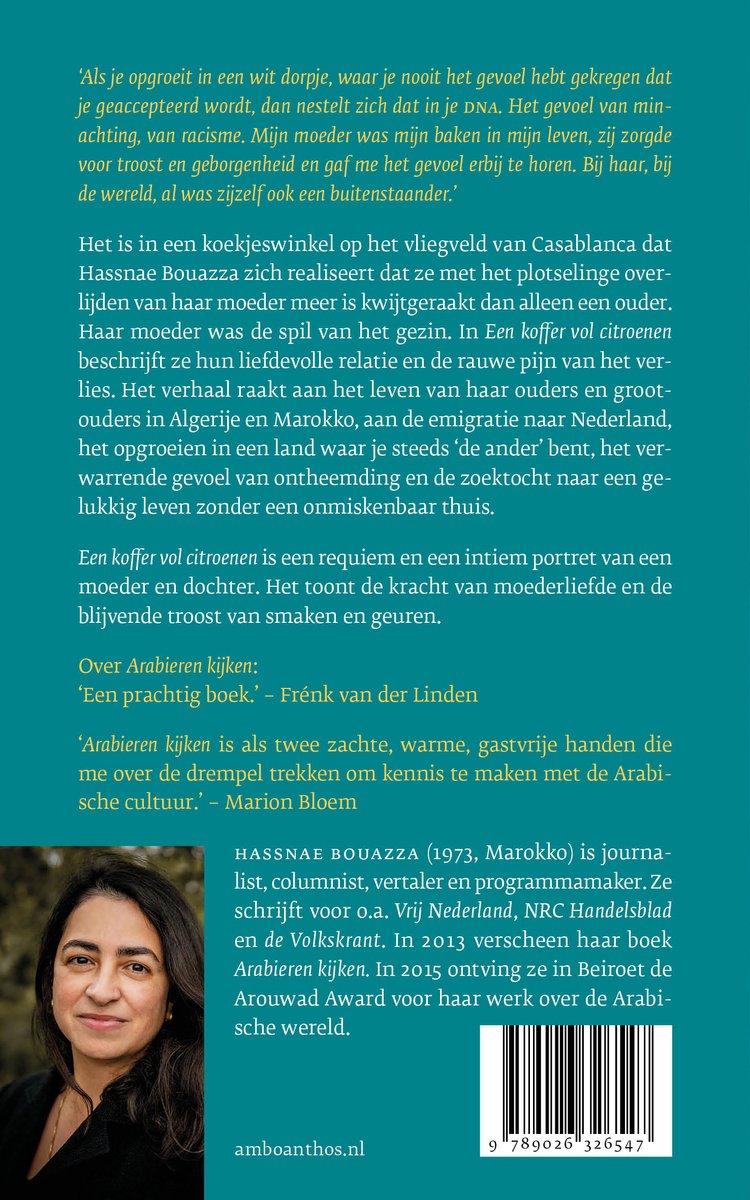 Een koffer vol citroenen - back cover