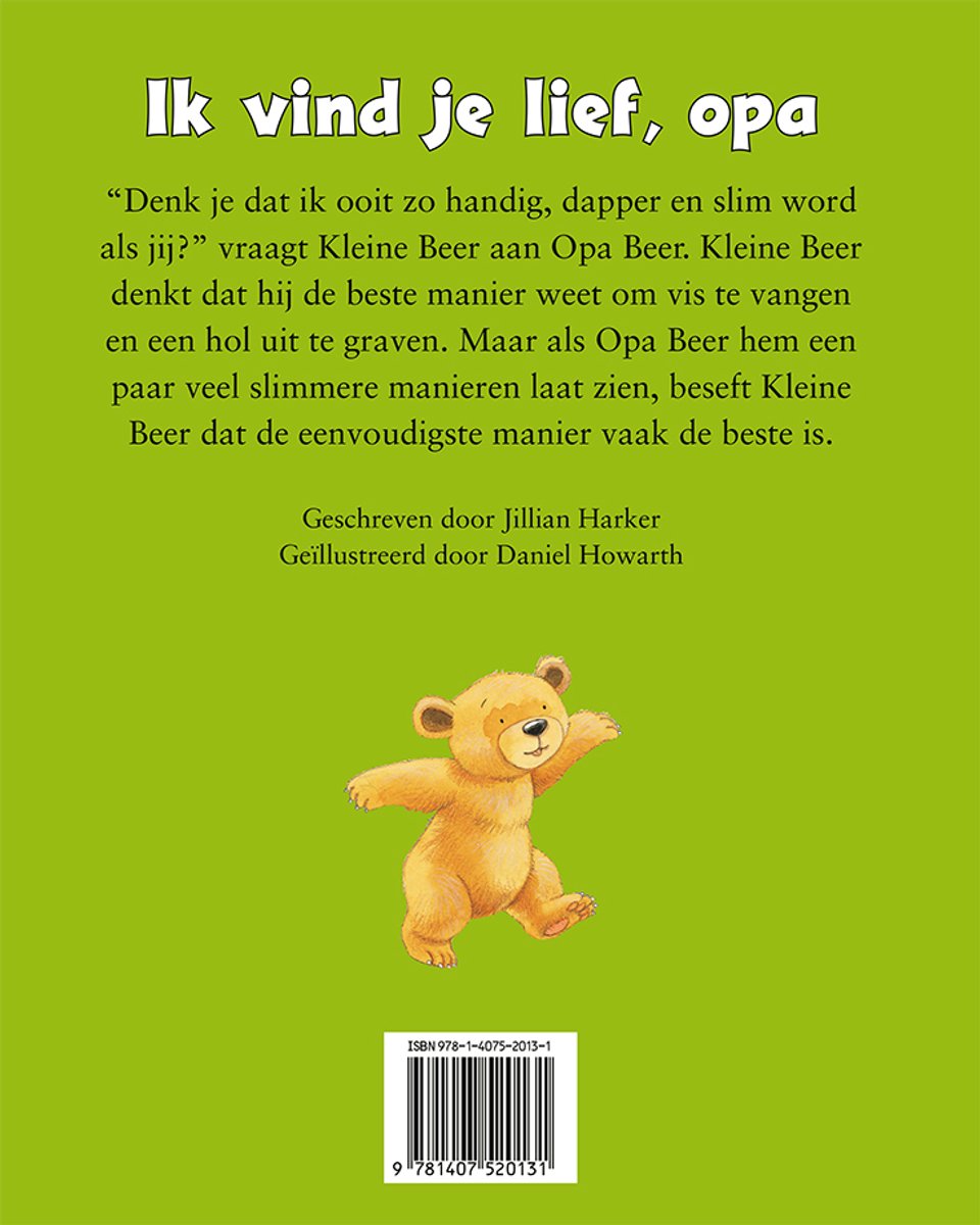 Ik vind je lief, opa - back cover