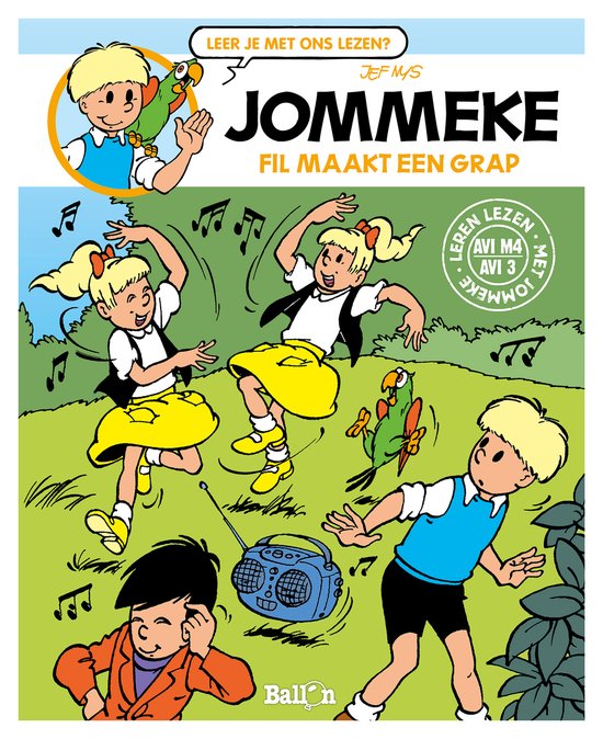 Jommeke AVI 0 - Fil maakt een grap - cover