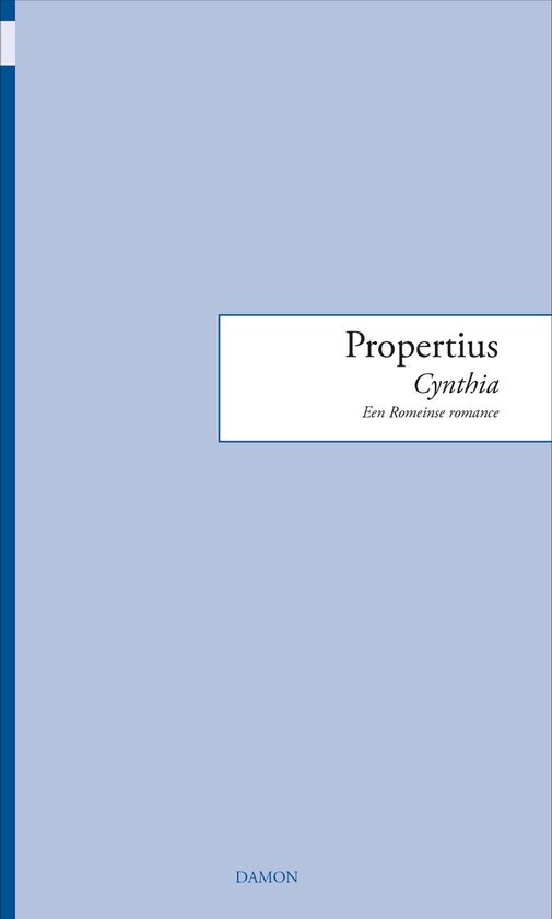 Monobiblos 8 - Propertius, Cynthia - cover