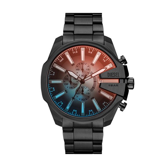 Montre Diesel MEGA CHIEF SLIM pour homme 48 mm - Zwart