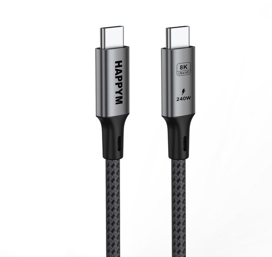 USB-C 4.0 Kabel 1m – 40Gbps Data ...