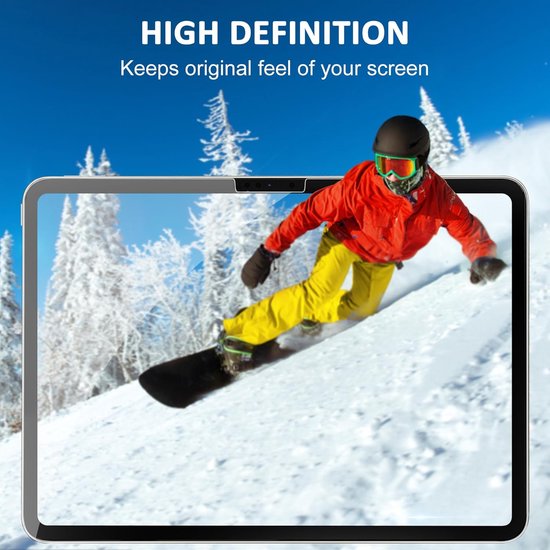 Protection d'écran en Glas trempé - Protection d'écran en Tempered Glass Convient pour : Apple iPad Air 13 pouces (2024) M2 / iPad Pro 13 (2024) M4 - 13 pouces - 2x