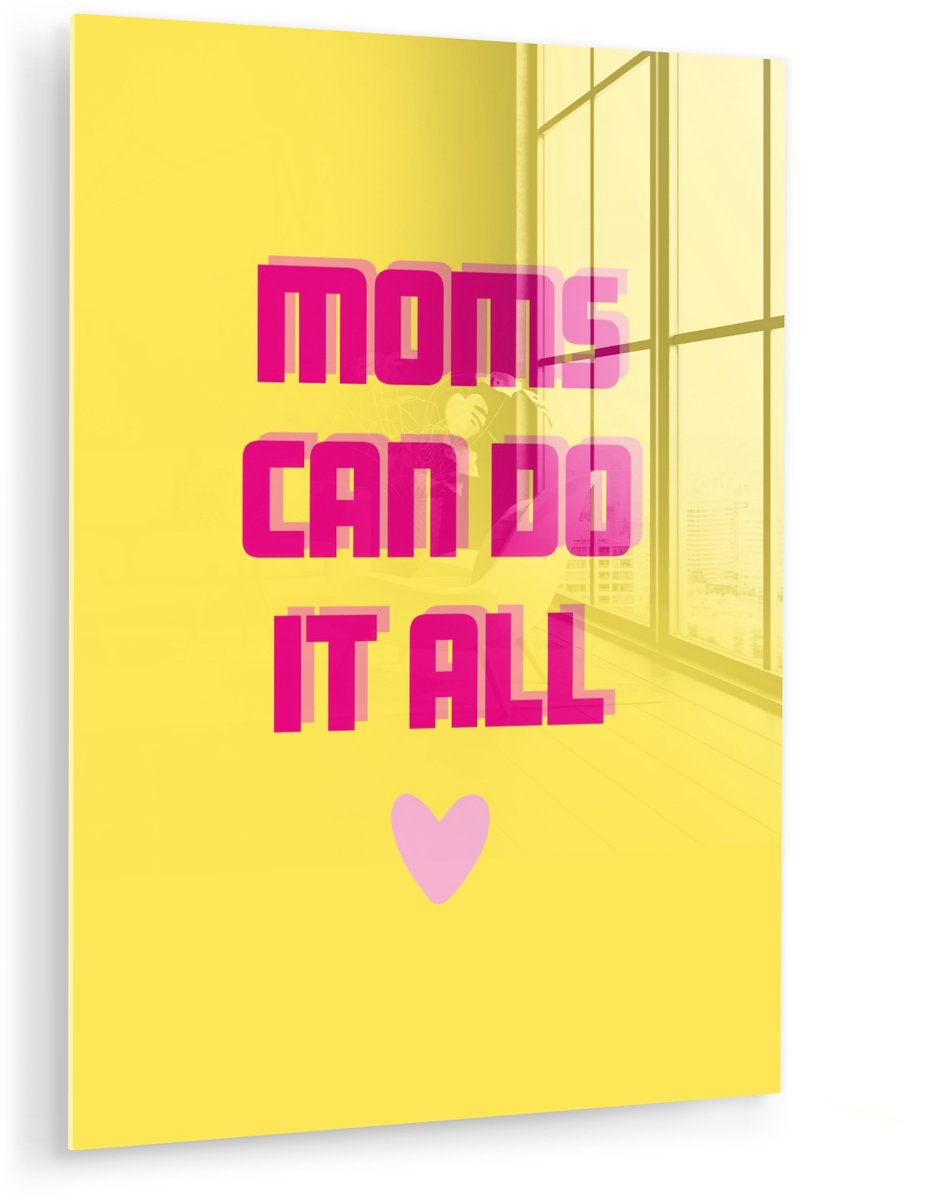 Quote - Moeder - Hartje - Roze