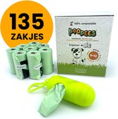 Hondenpoepzakjes Bio Starter set Poopees dispenser en 135st (B112433915)