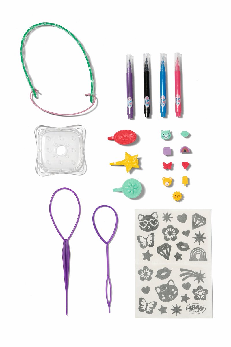 BABY Born stylingmarker en accessoires afbeelding