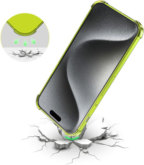 Coque Bumper APOKIN Pour IPhone 14 Plus – Silicone Fluorescent, 6 Couleurs Dispo