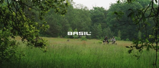 Basil bagagedragertas move 10-26l zwart