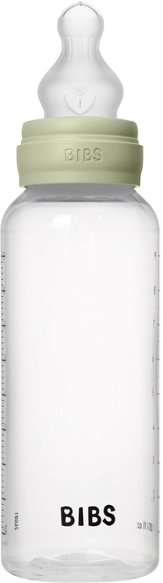 Bibs Fles - Medium Flow - 270 ml - Silicone - Sage van Merkloos — afbeelding 4