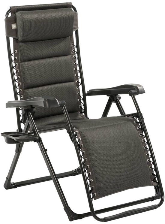 Travellife Barletta stoel relax dark grey