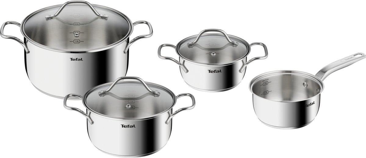 Tefal Intuition Pannenst 4-delig - Kookpannenset - Inductie