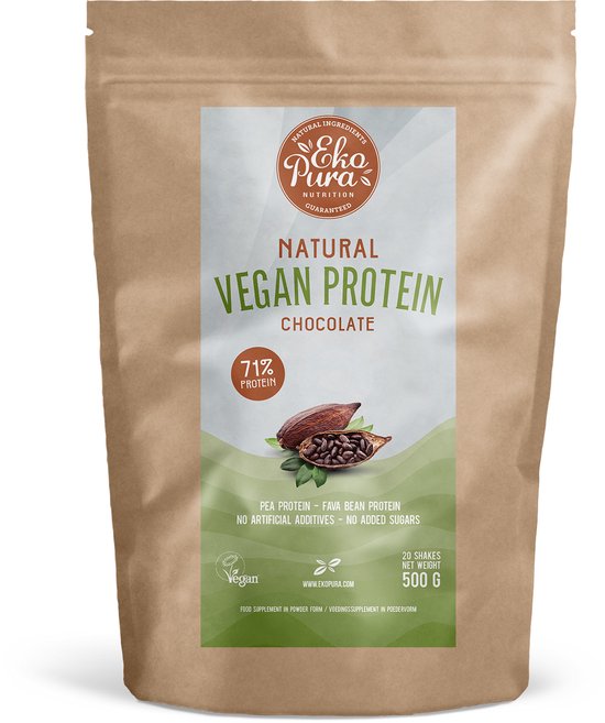 Ekopura Natural Vegan Protein Chocolate 500 g