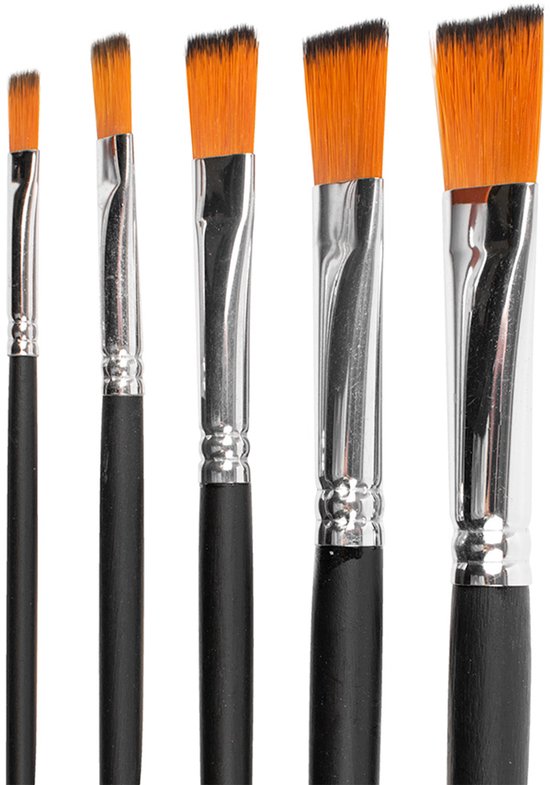 Penselen set | 10 stuks | Schilderen op nummer – Schilder Op Nummers