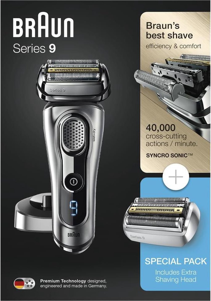 Braun Series 9 9260s incl. 2. Scherkopf 92S bol