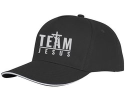 Team Jesus Pet - Jezus Pet - Christelijk - Premium Fit - Cap - Verstelbaar - Unisex