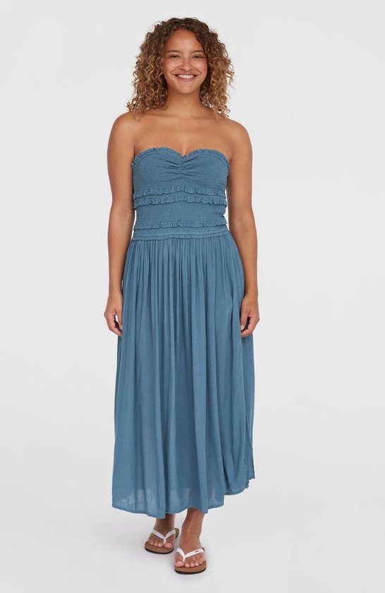 knee length dresses for ladies Devyn Midi Dress - Tapioca