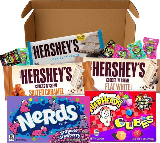 Mystery Snackbox S – Amerikaans Snoep, Chocolade & Koek – USA Candy Box ...