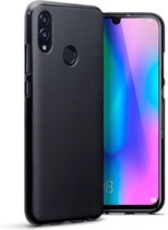 Telefoonhoesje voor Huawei P Smart (2019), gel case, mat zwart - GSM Hoesje / Telefoonhoesje Geschikt Voor: Huawei P Smart (2019)