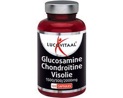Lucovitaal Glucosamine Chondroitine Visolie - 120 capsules