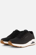Skechers Uno - Stand On Air - Heren Sneakers - Zwart