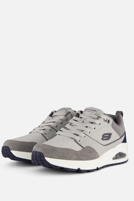 Skechers UNO - RETRO ONE Heren Sneakers - Grijs