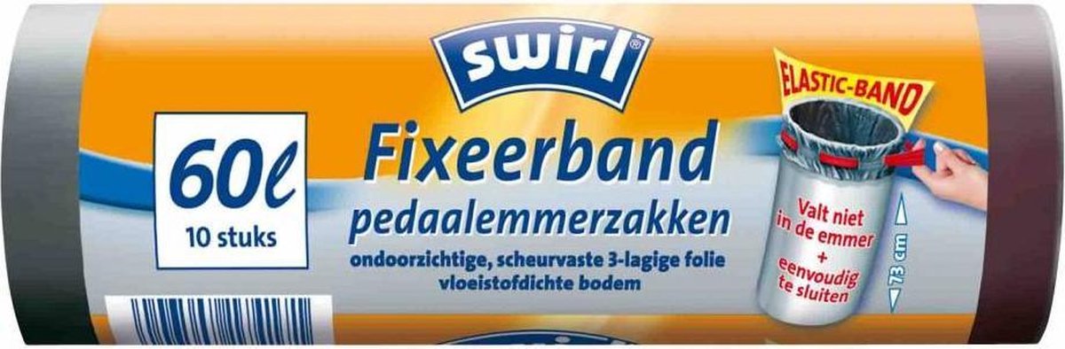Swirl Afvalzakken Fixeerband 60ltr 1 | bol.com