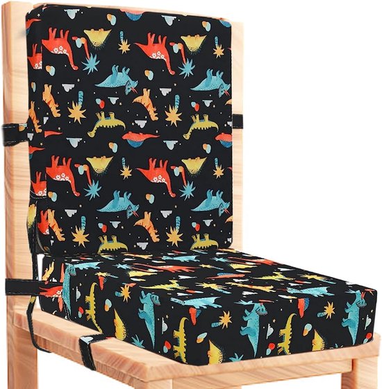 Stoelverhoger voor Eetkamerstoel - Zitverhoger Peuter Eettafel - Kinderen - Booster Seat - Zitkussen Tafel - Zitverhoger Voor Kinderen & Volwassenen - Stoelverhogers Voor Eettafel - Memory Foam Verhoogkussen - Ergonomisch Comfort