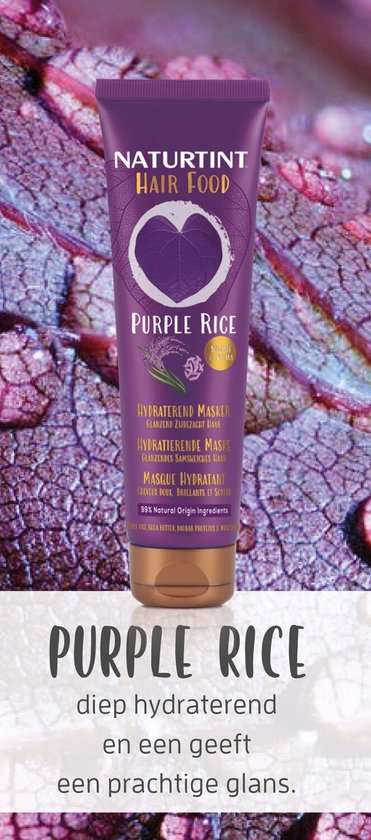 PURPLE RICE Hair Food Haarmasker