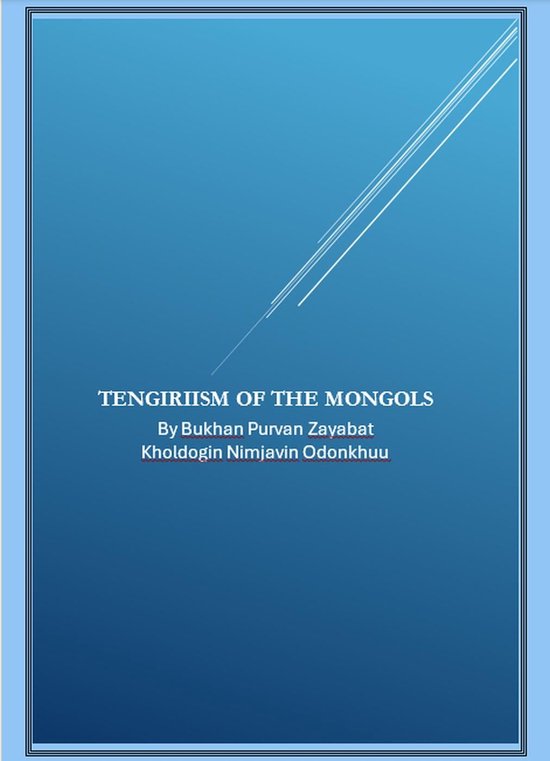 Tengiriism of The Mongols - cover