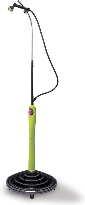 Douche Solaire Écologique Télescopique Sunny Style Premium Bleu Avec Réservoir Et Mitigeur Plug&Play